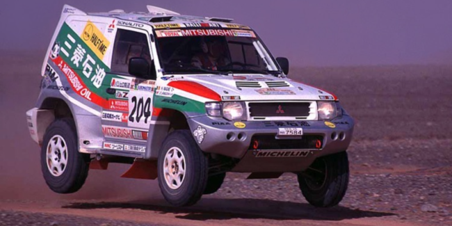 Salam Perpisahan dari Sang Legenda Dakar, Mitsubishi Pajero