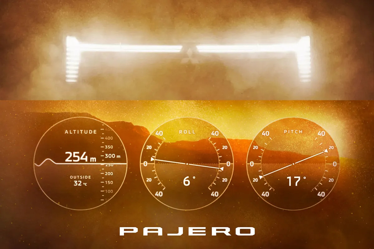Mitsubishi Pajero Baru Tampilkan Sentuhan Klasik di Interior