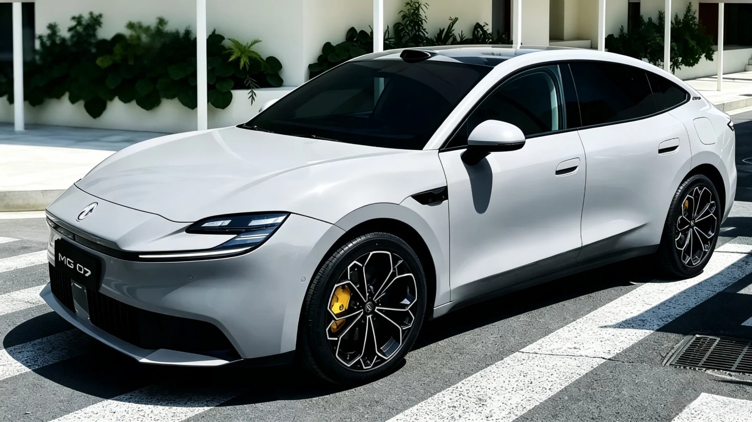 MG 07 Terlalu Mirip Porsche Taycan dan Xiaomi SU7